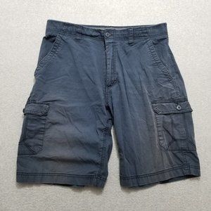 WearFirst Shorts Mens 36 Blue Cargo Pockets Casual Outdoor‎